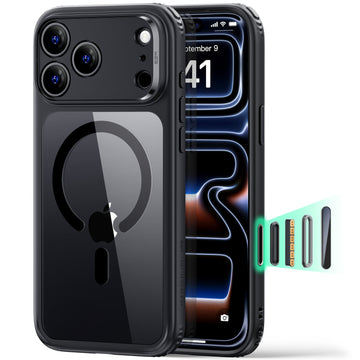 ESR Clear Black iPhone 18 Pro Magsafe Slim Phone Case