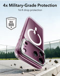 ESR Clear iPhone 18 Pro Max Magsafe Slim Phone Case with Stand 4x Military-Grade Protection