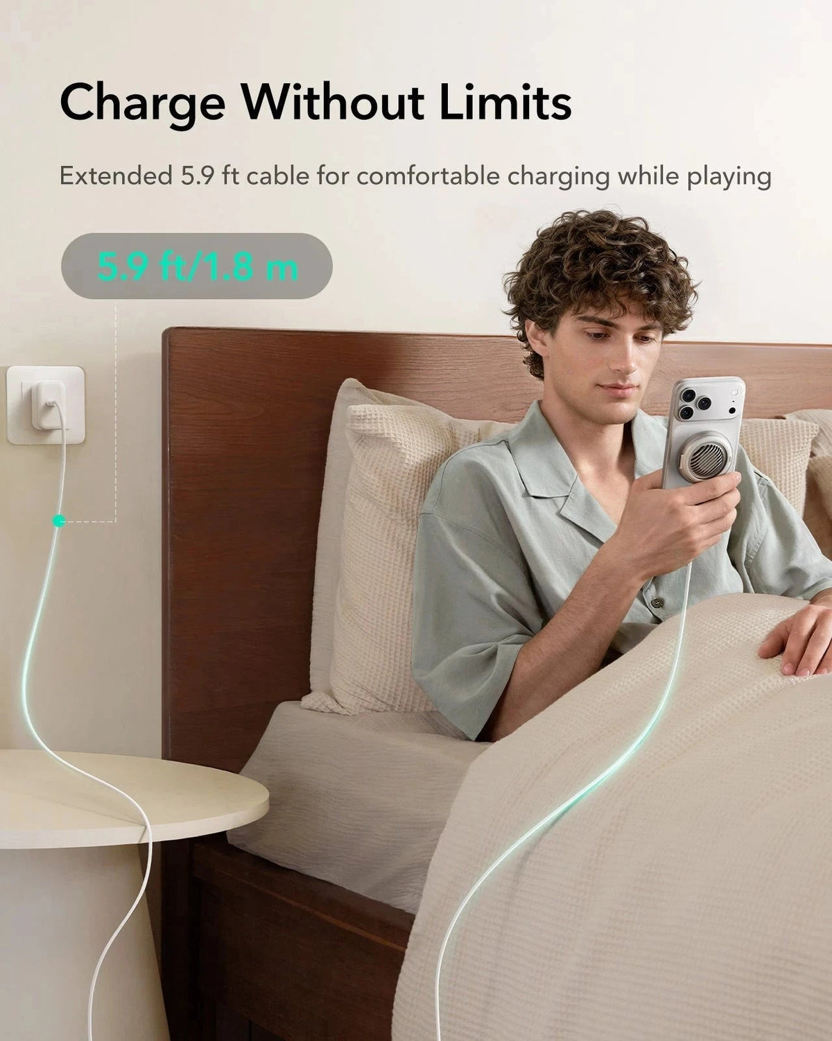 Cyclone 25W Magnetic Charging Pad with CryoBoost - Silver - 1 Set ESR ESR