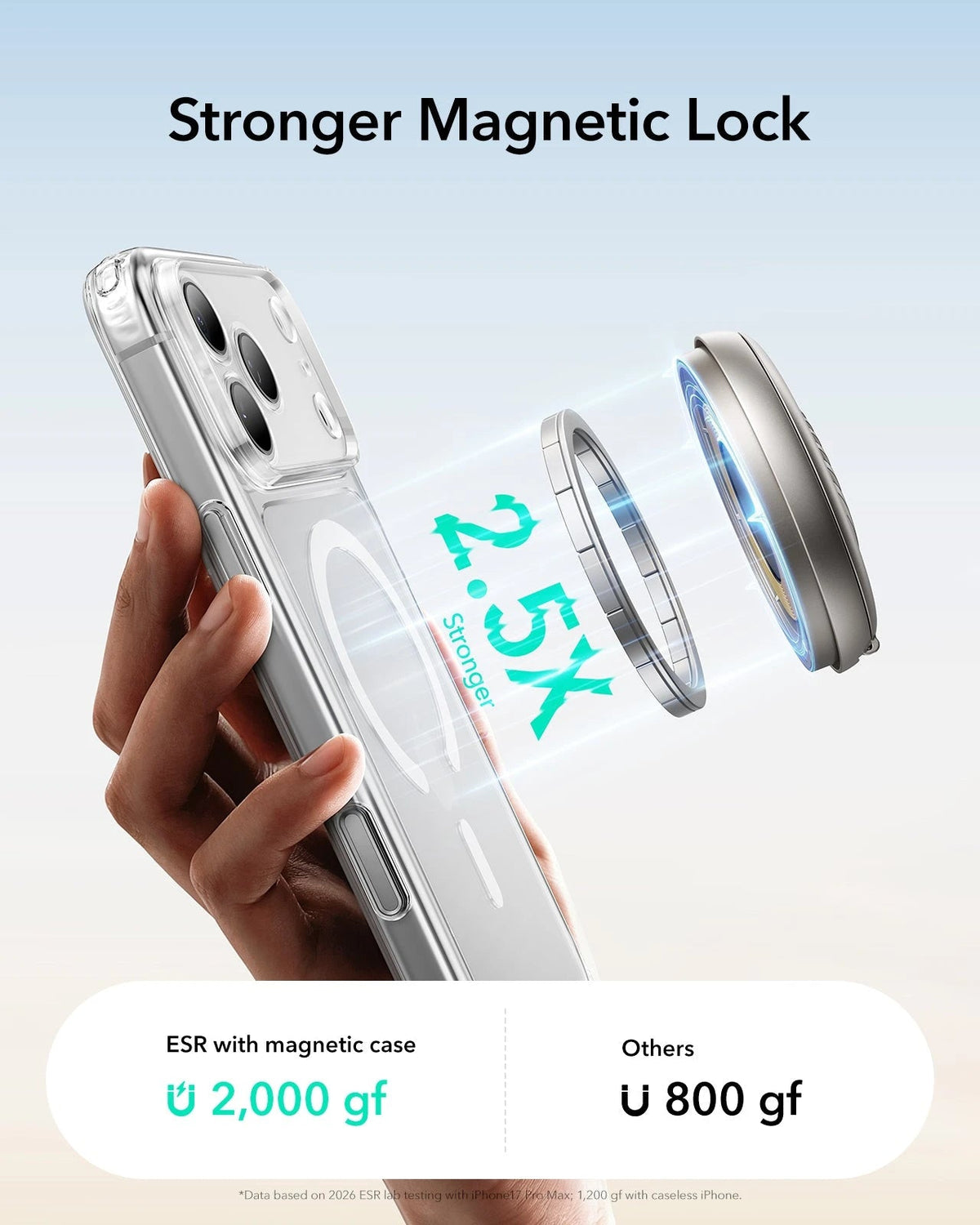 Cyclone 25W Magnetic Charging Pad with CryoBoost - Silver - 1 Set ESR ESR