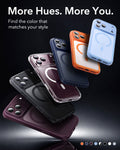 ESR Frosted Deep Burgundy iPhone 18 Pro Max Magsafe Slim Phone Case More Hues. More You.