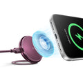 Cyclone 25W Magnetic Charging Pad with CryoBoost - Burgundy - 1 Set
