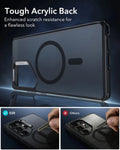 Galaxy S25 Ultra HaloLock Classic Hybrid Case - Frosted Black