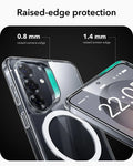 Samsung Galaxy S26 Classic Hybrid Magsafe Case Clear raised edge protection