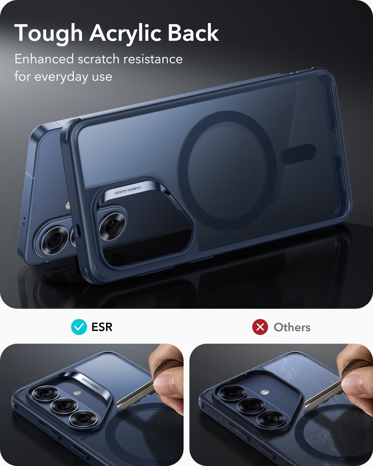 Samsung Galaxy S26 Classic Hybrid Magsafe Case  tough acrylic back