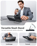 ESR Samsung Galaxy S26 Ultra Classic Hybrid Magsafe Case with Stand Clear Black Versatile Stash Stand
