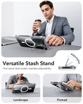 Samsung Galaxy S26 Ultra Classic Hybrid Magsafe Case with Stand Clear Versatile Stash Stand