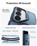 ESR Samsung Galaxy S26 Plus Classic Hybrid Magsafe Case with Stand Frosted Blue Protection All Around