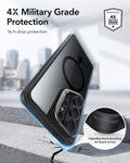 ESR Samsung Galaxy S26 Ultra Classic Hybrid Magsafe Case with Stand Clear Black 4X Military Grade Protection