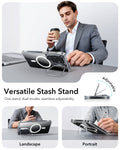 ESR Samsung Galaxy S26 Ultra Classic Hybrid Magsafe Case with Stand Clear Versatile Stash Stand