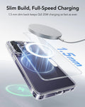 ESR Samsung Galaxy S26 Ultra Classic Hybrid Magsafe Case with Stand Clear  Slim Profile Full Speed Charging