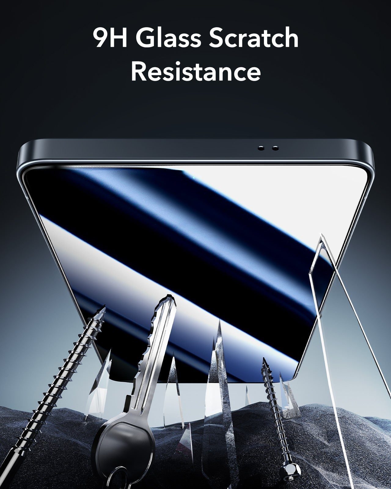 ESR Samsung Galaxy S26 Ultra Armorite Tempered Glass Screen Protector 9H Glass Scratch Resistance