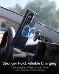 ESR Samsung Galaxy S26 Ultra Cyber Tough Magsafe Case with Stand Navy Blue Stronger Hold Reliable Charging