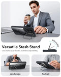 ESR Samsung Galaxy S26 Ultra Classic Hybrid Magsafe Case with Stand Clear Black Versatile Stash Stand