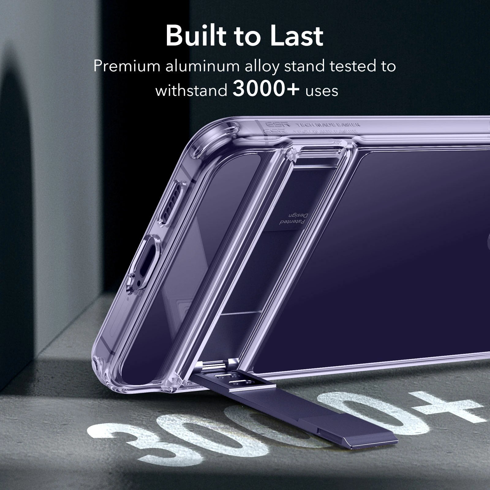 Galaxy S24 Boost Kickstand Case - Clear Purple ESR ESR