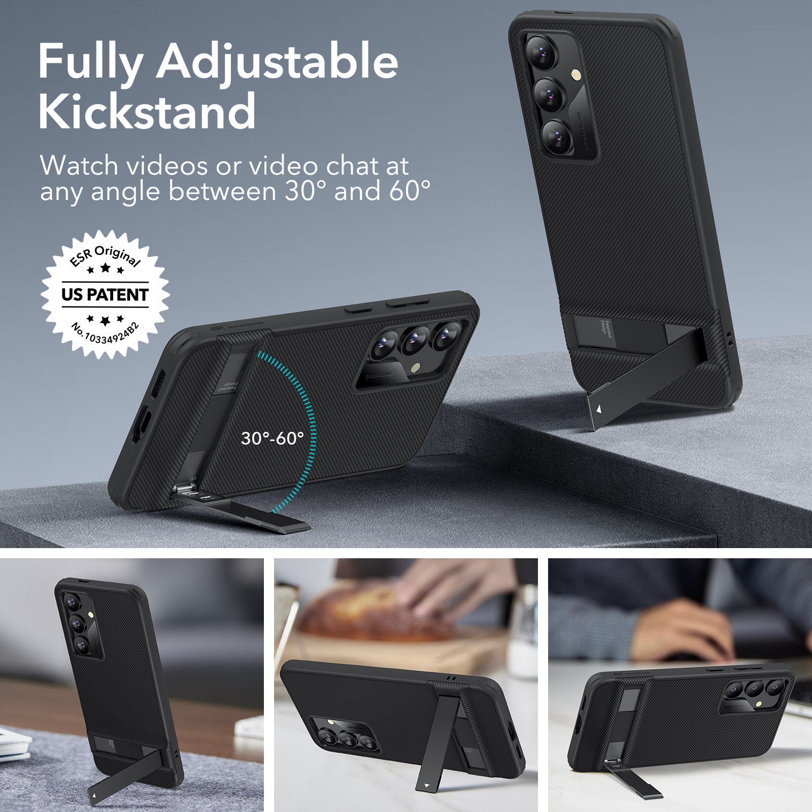 Galaxy S24 Plus Boost Kickstand Case - Black ESR ESR