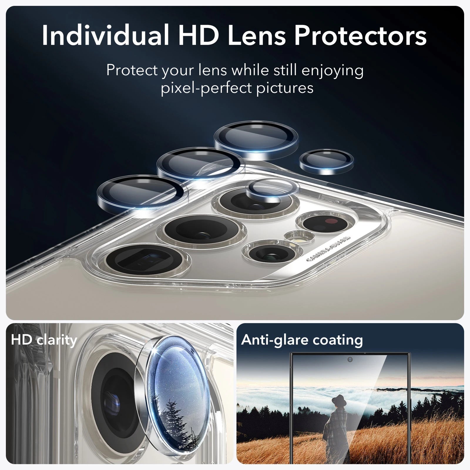 Galaxy S24 Ultra Armor Kickstand Case - Clear ESR ESR