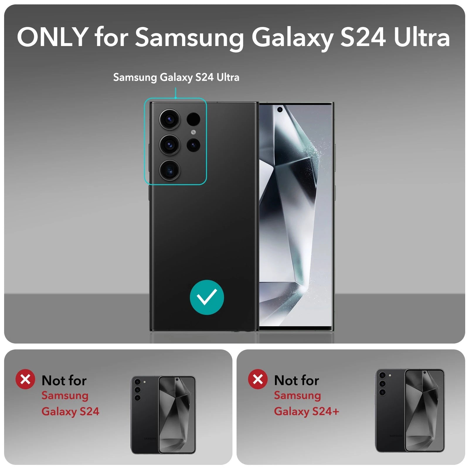 Galaxy S24 Ultra Armor Kickstand Case - Clear ESR ESR