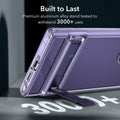 Galaxy S24 Ultra Boost Kickstand Case - Clear Purple - ESR 