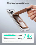 Geo Magnetic Wallet Stand-stronger magnetic lock