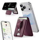 Geo Magnet-Wallet-Ständer (Grip) - Bordeauxrot