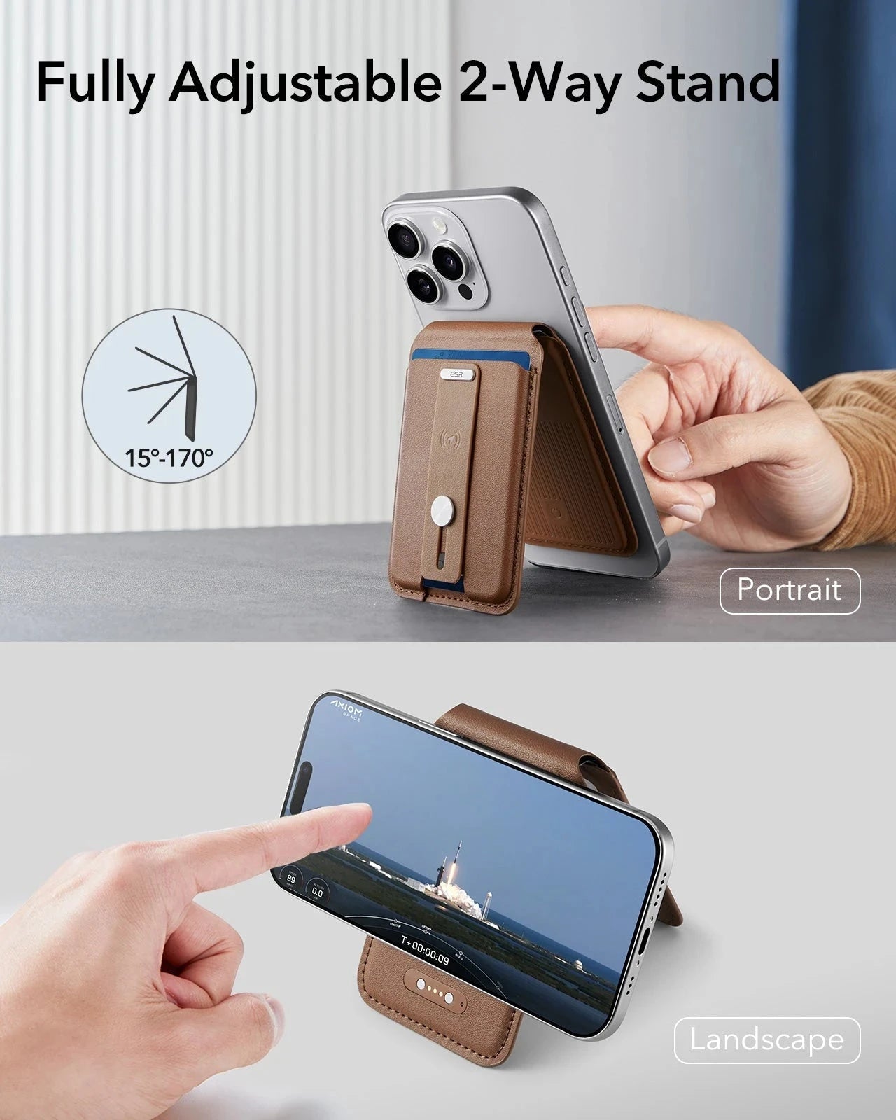 fully adjustable 2-way stand