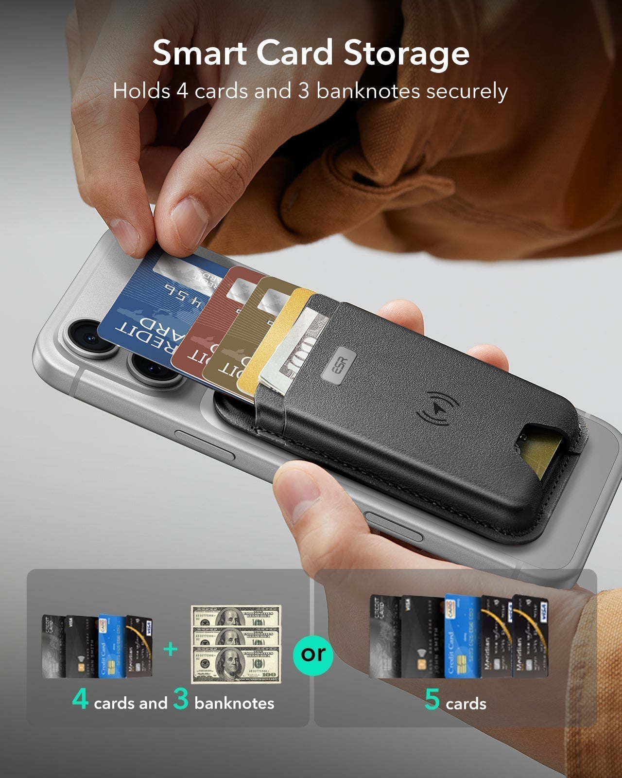 Geo Wallet Boost (HaloLock) - Dark Blue ESR ESR