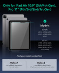 ESR iPad screen protector with 110 lb impact resistance
