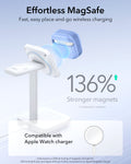 ESR AirPods 4 case with FlickLock lid opening automatically with a flick