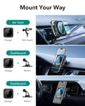Magnetic Wireless Car Charger with 36W Adapter - Black ESR ESR
