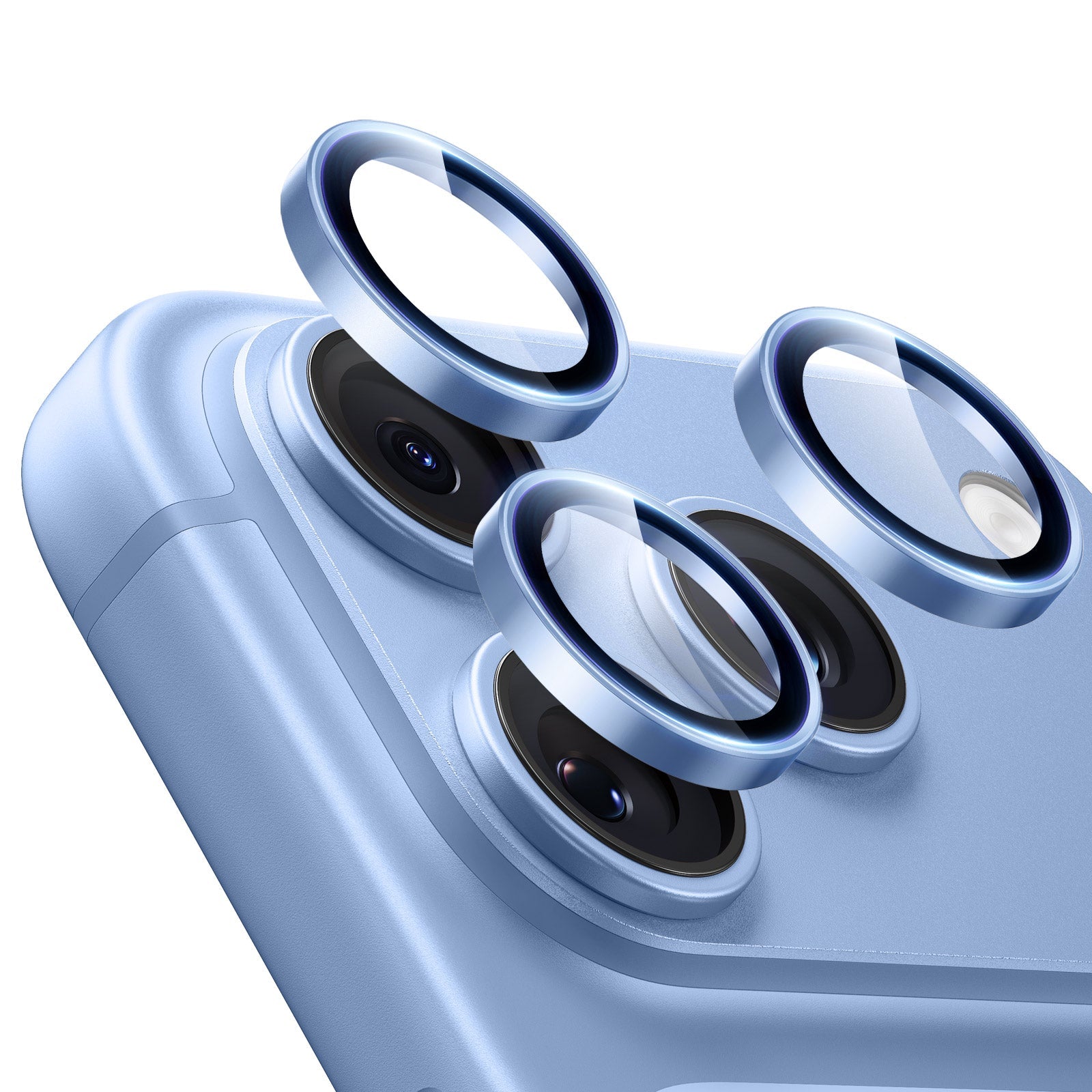 Misty Blue iPhone 18 Pro/Pro Max Armorite Camera Lens Protector