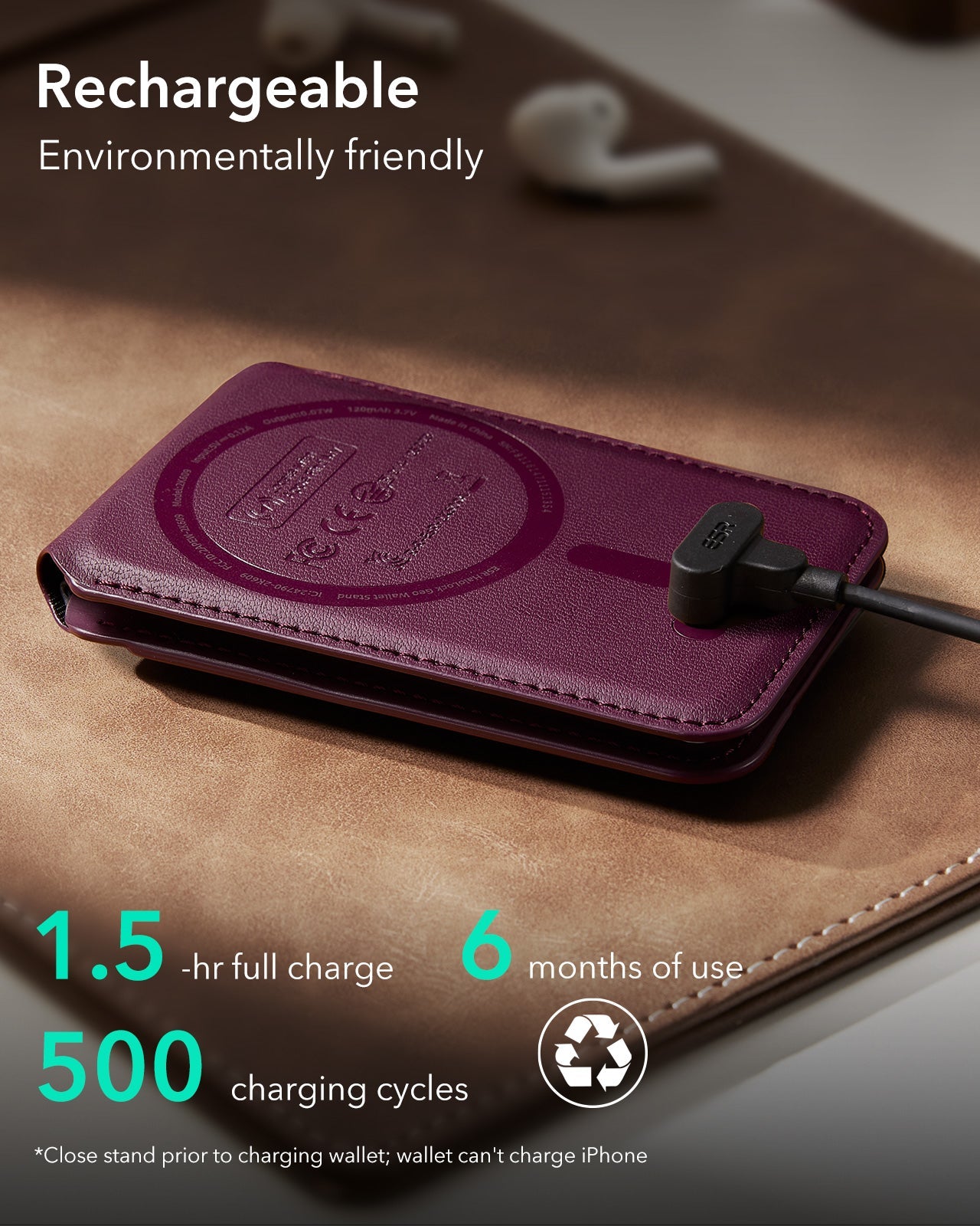 Rechargeable Environmentally friendly