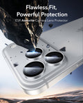 ESR Silver iPhone 18 Pro/Pro Max Armorite Camera Lens Protector Flawless Fit,  Powerful Protection