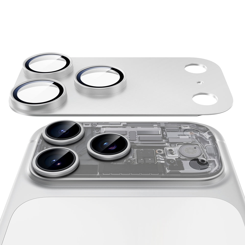 Silver iPhone 18 Pro Max Corning Glass Camera Lens Protector