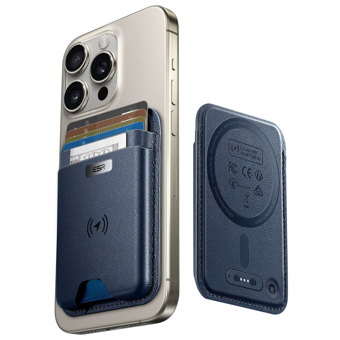 Geo Wallet Boost (HaloLock) - Dark Blue ESR ESR