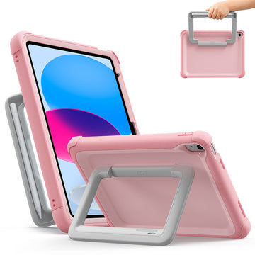 iPad 10th Gen Bounce Case for Kids - Pink