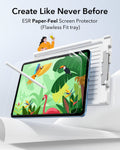 Blue Flex Keyboard Case & Paper-Feel Protector -create like never before