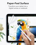 Blue Flex Keyboard Case & Paper-Feel Protector -paper-feel surface