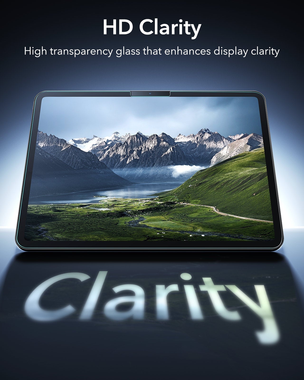 Flex keyboard case with screen protector-HD CLARITY
