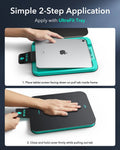 Flex keyboard case with screen protector-SIMPLE 2-STEP APPLICATION