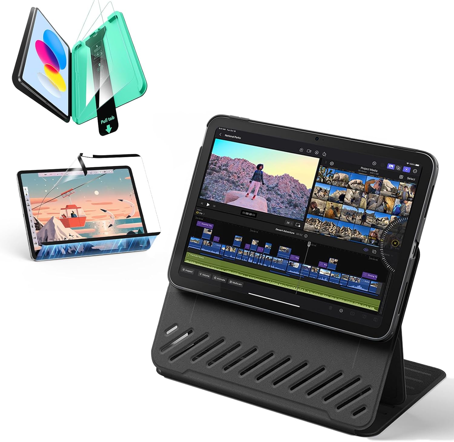 iPad 10th Generation UltraFit Armorite Screen Protector - 2 Pack ESR ESR