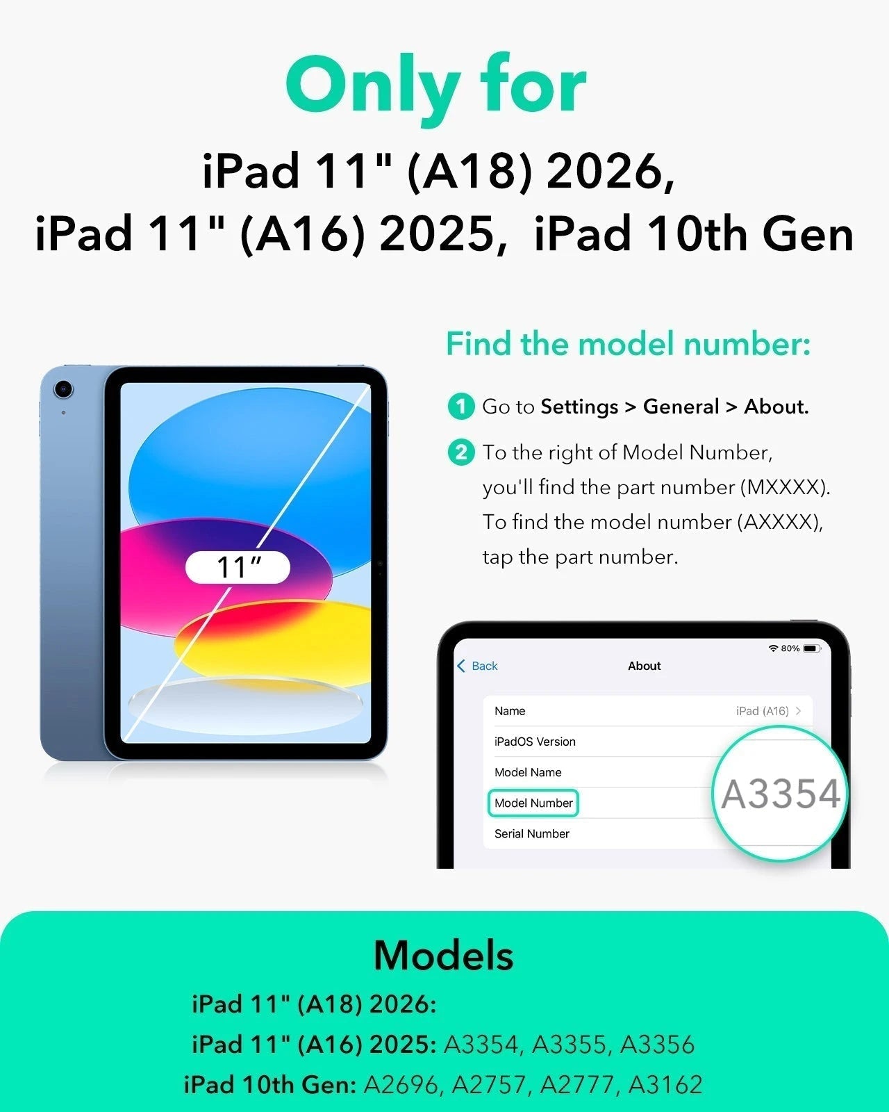 iPad 10th Generation UltraFit Classic Paper-Feel Screen Protector – 2 Pack ESR ESR