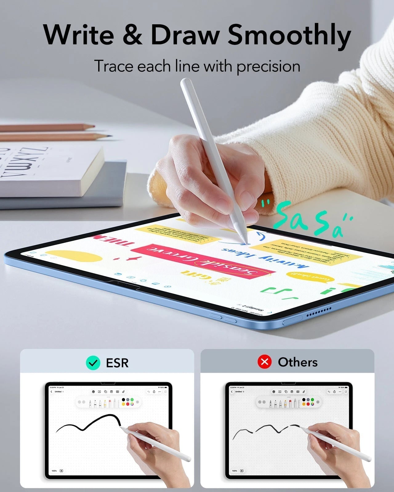 iPad 10th Generation UltraFit Classic Paper-Feel Screen Protector – 2 Pack ESR ESR