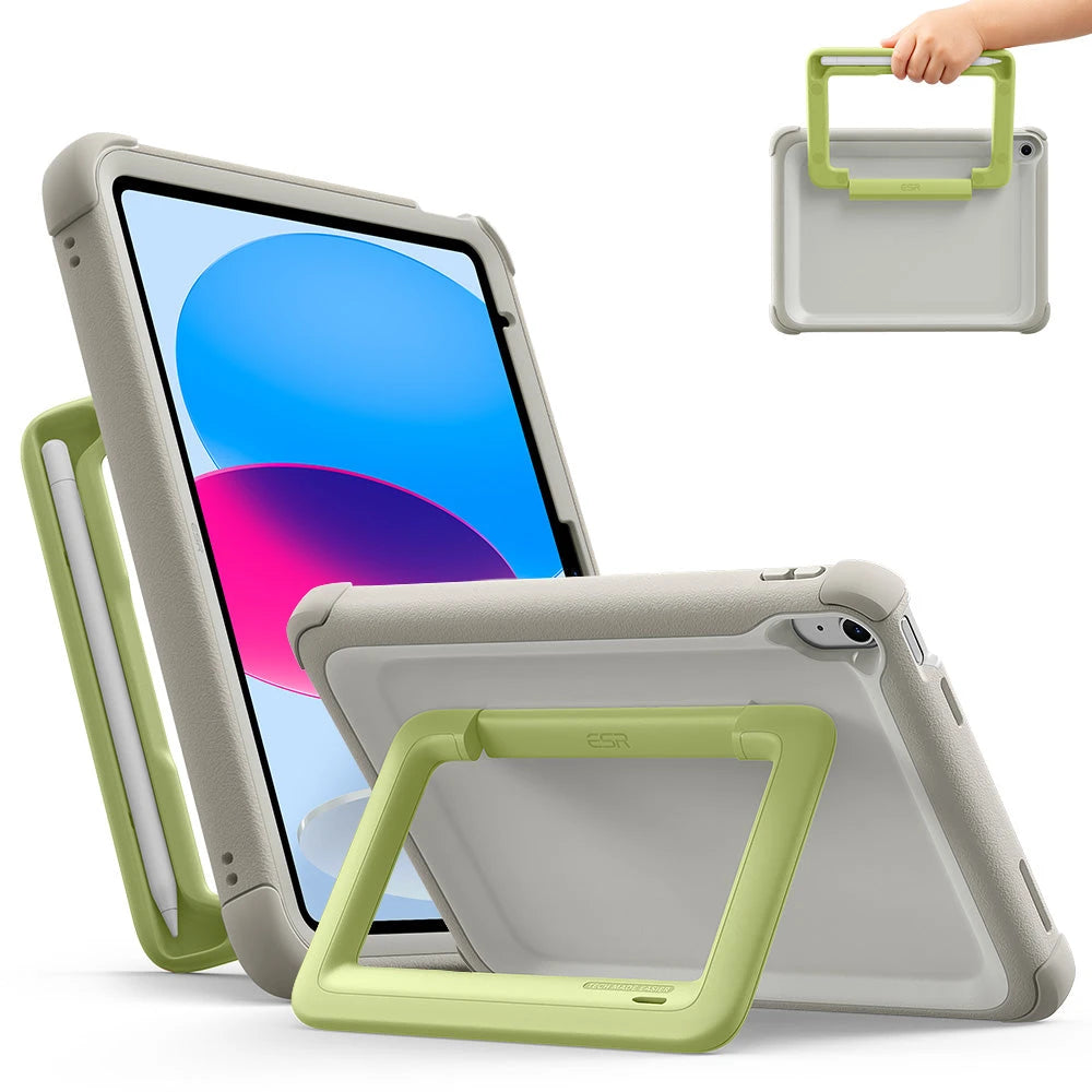 iPad 11" (A16) 2025 Bounce Case for Kids - Gray ESR ESR