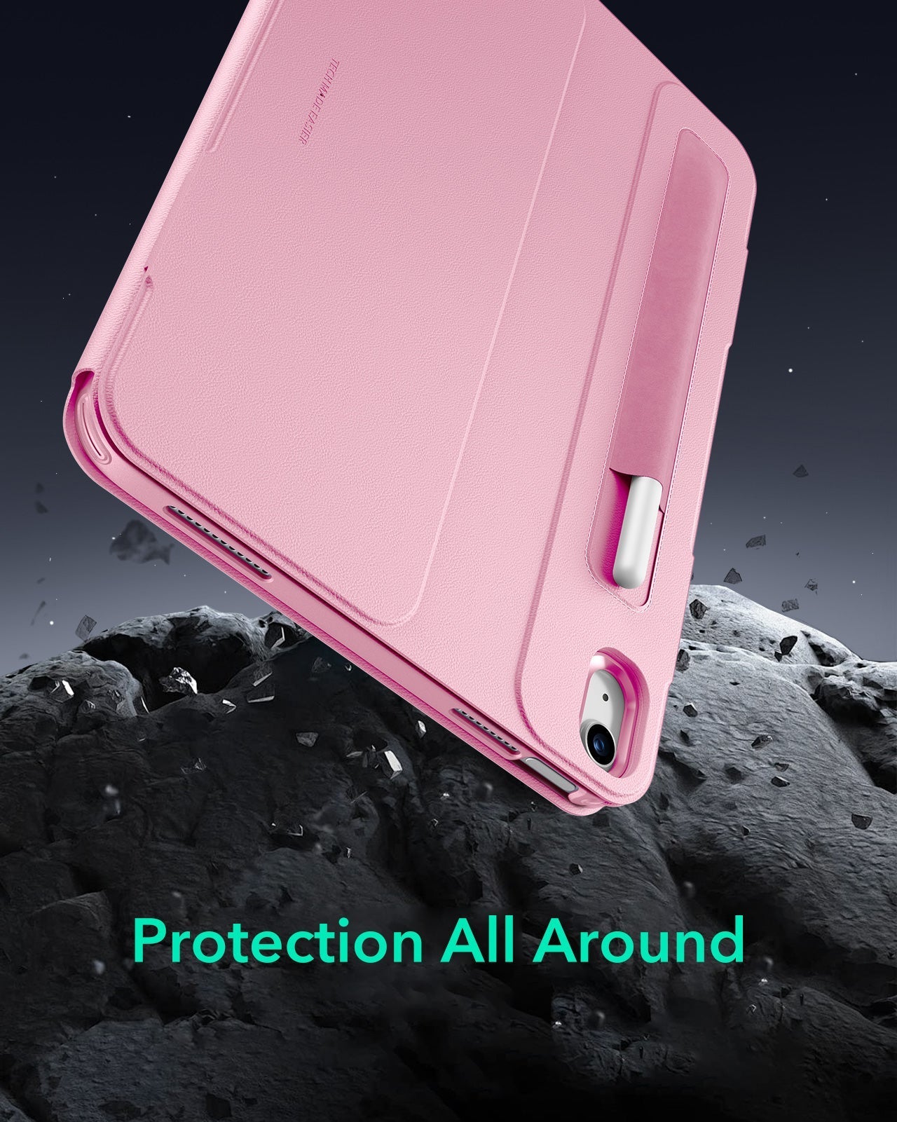 iPad 11" (A16) 2025 Bundle Shift Magnetic Case & Armorite® Paper-Feel Protection - Pink ESR ESR