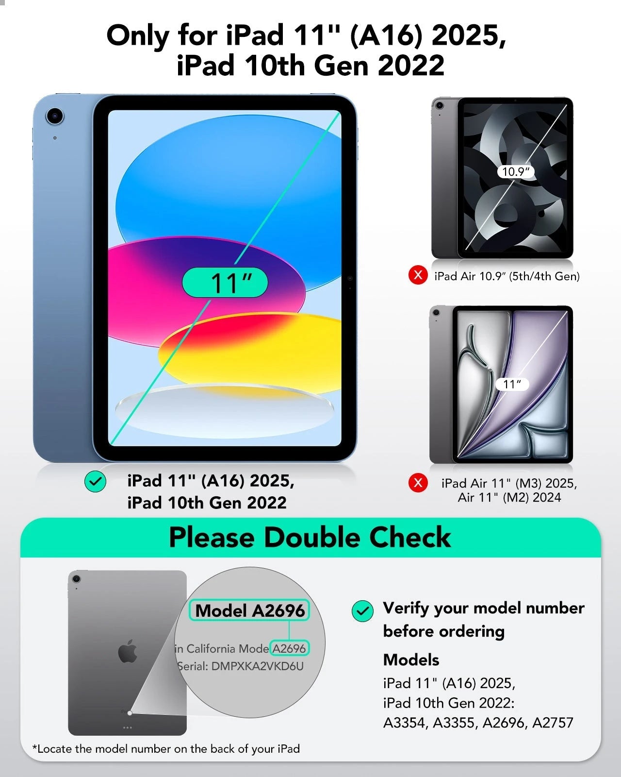 iPad 11" (A16, 2025) Shift Magnetic Case - Titanium ESR ESR