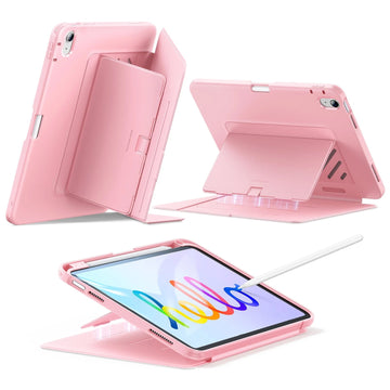 iPad 11" (A18) 2026 Flip Magnetic Case with Pencil Holder - Pink ESR ESR