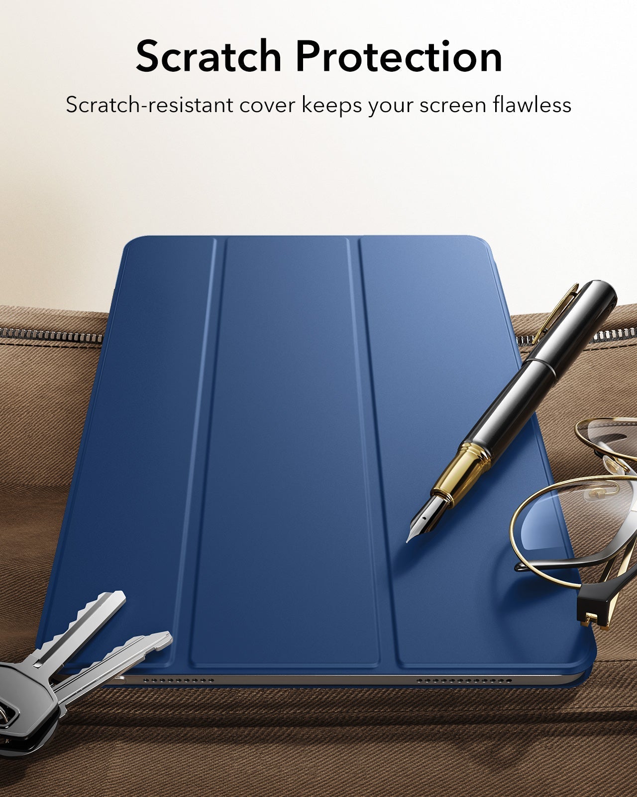 iPad 11" (A18) 2026 Rebound Magnetic Case - Navy Blue ESR ESR