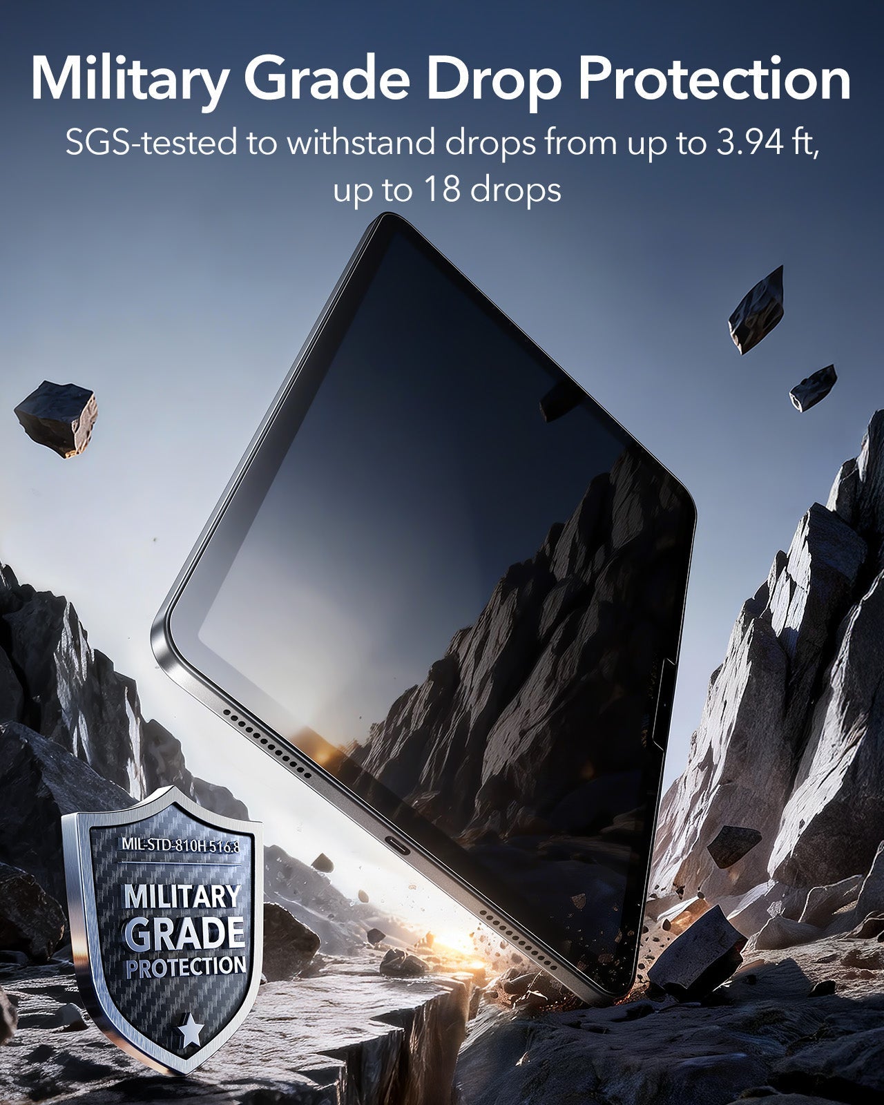 iPad 11" (A18) 2026 UltraFit Armorite® Paper-Feel Screen Protector – 2 Pack ESR ESR