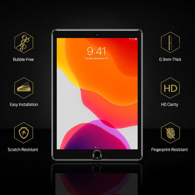 iPad Air 10.2 2019 Tempered Glass Screen Protector 2